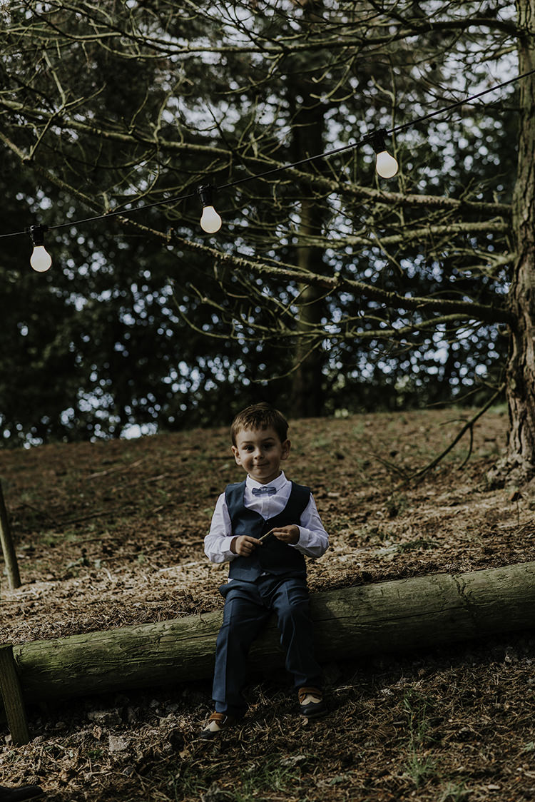 Page Boy Bow Tie Enchanting Country Barn Wedding http://www.dmcclane.com/