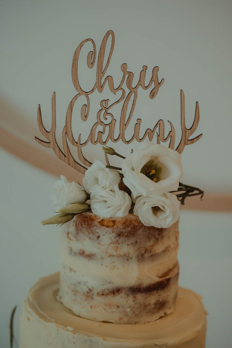 Wooden Cake Topper Personalised Names Whimsical Modern Rustic Barn Wedding http://photomagician.co.uk/