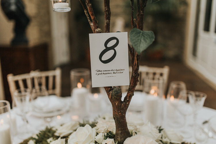 Table Numbers Natural Elegance Asian Fusion Wedding Ideas http://liannegrayphotography.com/