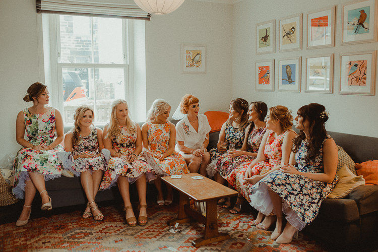 Eclectic Kitsch Retro Fete Wedding http://www.belleartphotography.com/