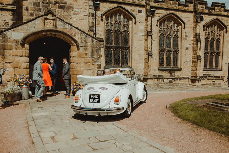 VW Beetle Car Transport Eclectic Kitsch Retro Fete Wedding http://www.belleartphotography.com/