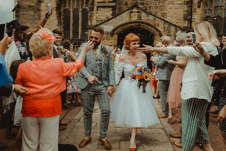 Eclectic Kitsch Retro Fete Wedding http://www.belleartphotography.com/