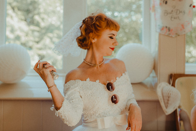 Eclectic Kitsch Retro Fete Wedding http://www.belleartphotography.com/