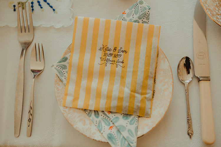 Seeds Favours Place Setting Bag Personalised Eclectic Kitsch Retro Fete Wedding http://www.belleartphotography.com/