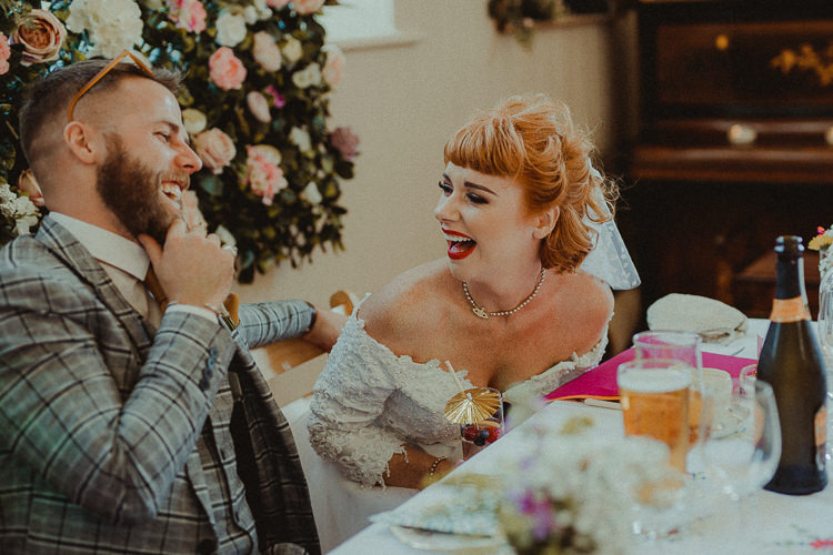 Eclectic Kitsch Retro Fete Wedding http://www.belleartphotography.com/