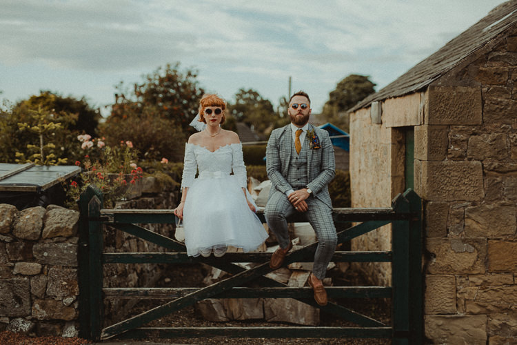 Eclectic Kitsch Retro Fete Wedding http://www.belleartphotography.com/