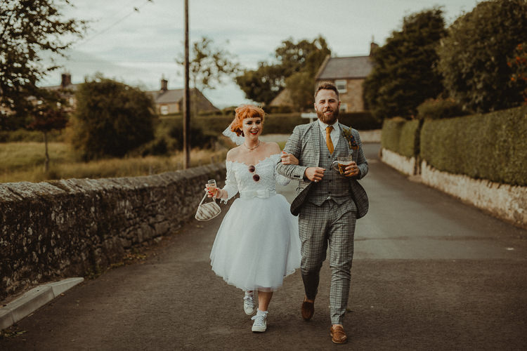 Eclectic Kitsch Retro Fete Wedding http://www.belleartphotography.com/