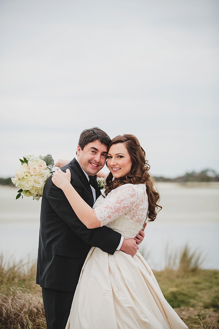 Bride Groom Close Magical Wedding Ceremony Beneath An Oak Tree Florida http://stephaniew.com/