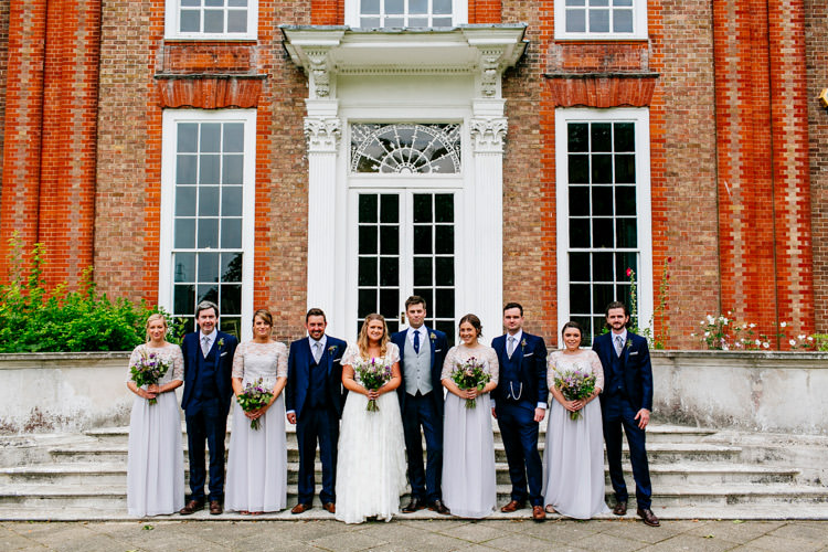 Bride Bridal Dress Gown Charlie Brear Strapless Overdress Belt House of Fraser Bridesmaids Jack Bunneys Groom Groomsmen Three Piece Waistcoat Grey Stylish Sassy Gin Wedding http://epiclovestory.co.uk/