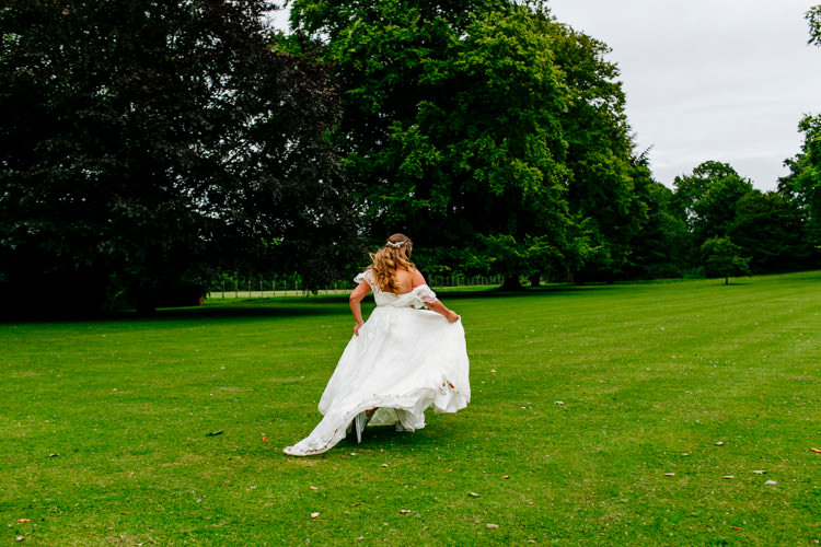 Bride Bridal Dress Gown Charlie Brear Strapless Overdress Belt Stylish Sassy Gin Wedding http://epiclovestory.co.uk/