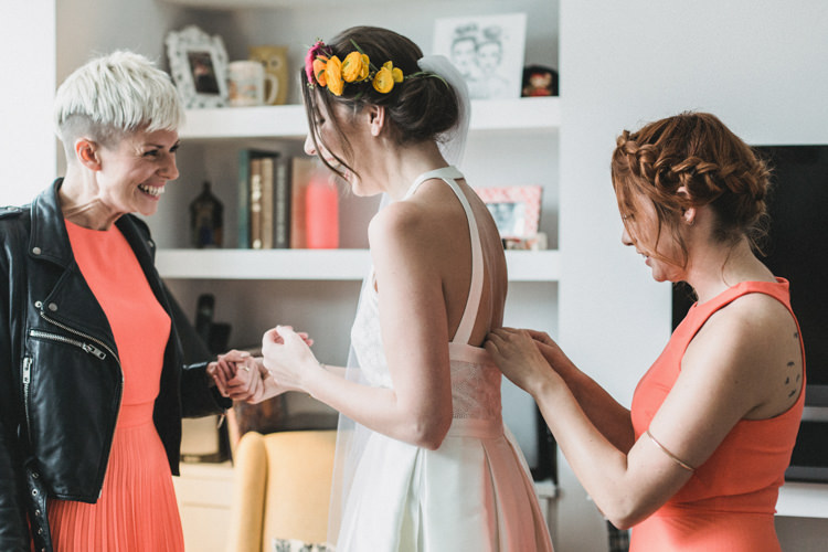 Cool Indie City Wedding Leather Jackets Dinosaurs http://www.charlottehuphotography.co.uk/