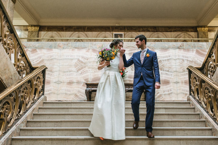 Cool Indie City Wedding Leather Jackets Dinosaurs http://www.charlottehuphotography.co.uk/