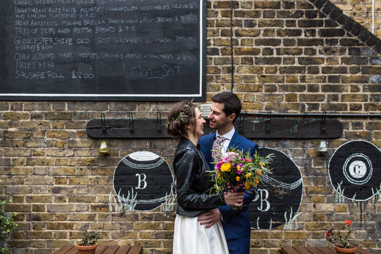Cool Indie City Wedding Leather Jackets Dinosaurs http://www.charlottehuphotography.co.uk/