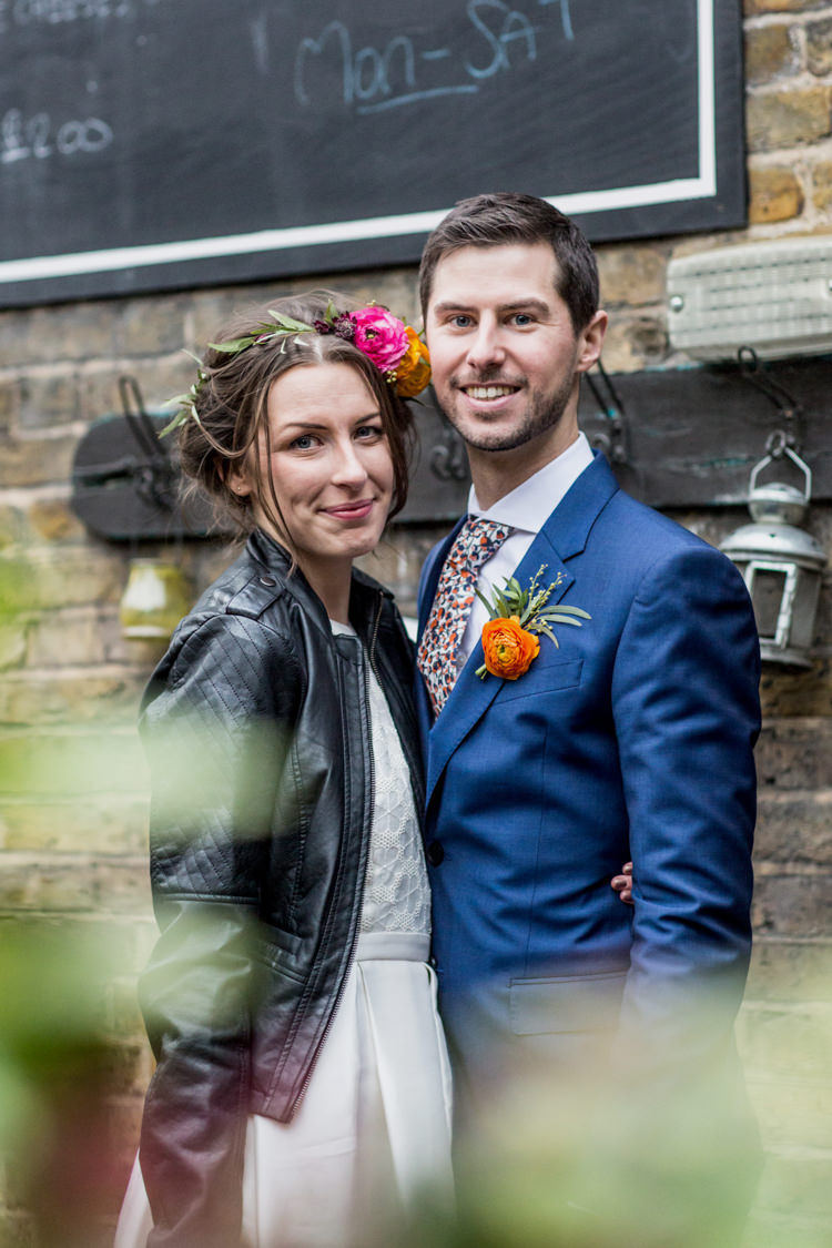 Cool Indie City Wedding Leather Jackets Dinosaurs http://www.charlottehuphotography.co.uk/