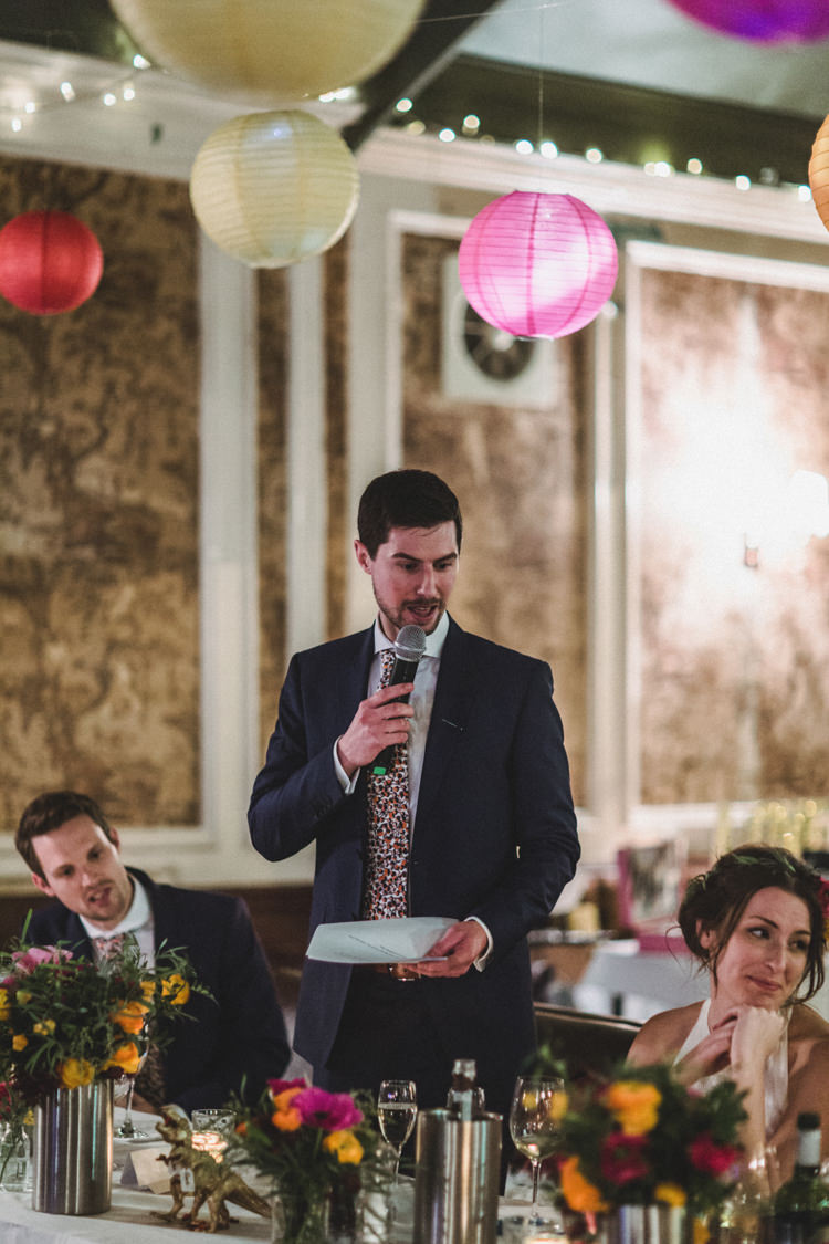 Cool Indie City Wedding Leather Jackets Dinosaurs http://www.charlottehuphotography.co.uk/