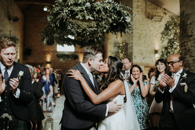 Modern Rose Gold Barn Wedding https://www.paulfullerkentphotography.com/