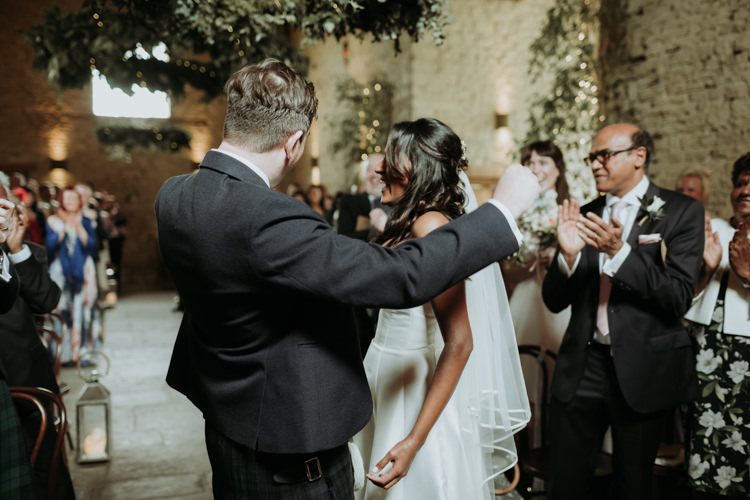 Modern Rose Gold Barn Wedding https://www.paulfullerkentphotography.com/