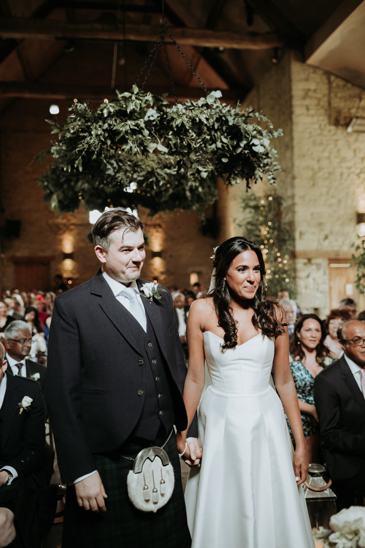 Modern Rose Gold Barn Wedding https://www.paulfullerkentphotography.com/
