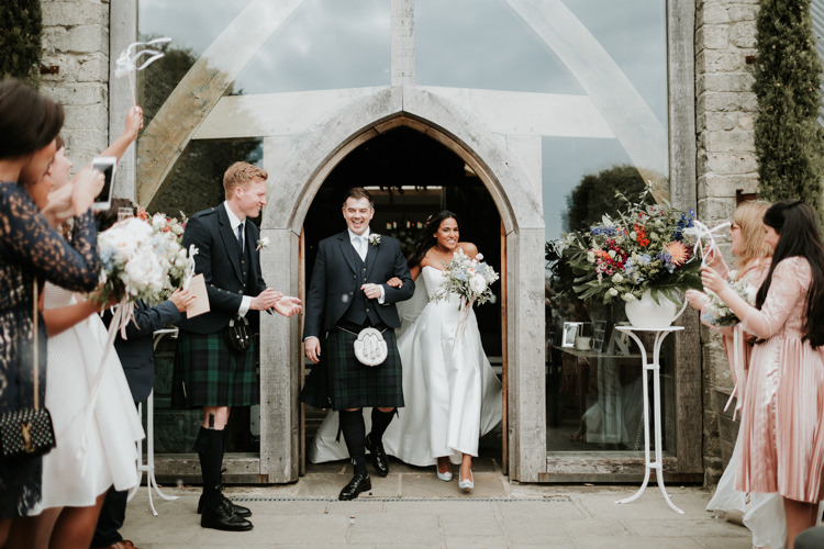 Modern Rose Gold Barn Wedding https://www.paulfullerkentphotography.com/