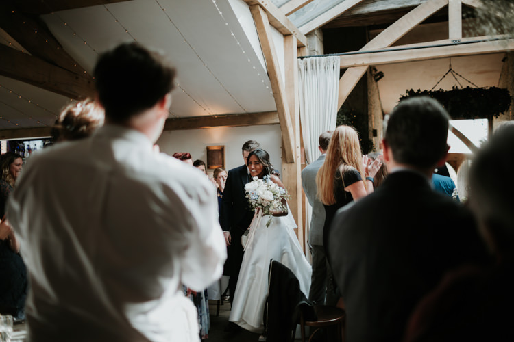 Modern Rose Gold Barn Wedding https://www.paulfullerkentphotography.com/