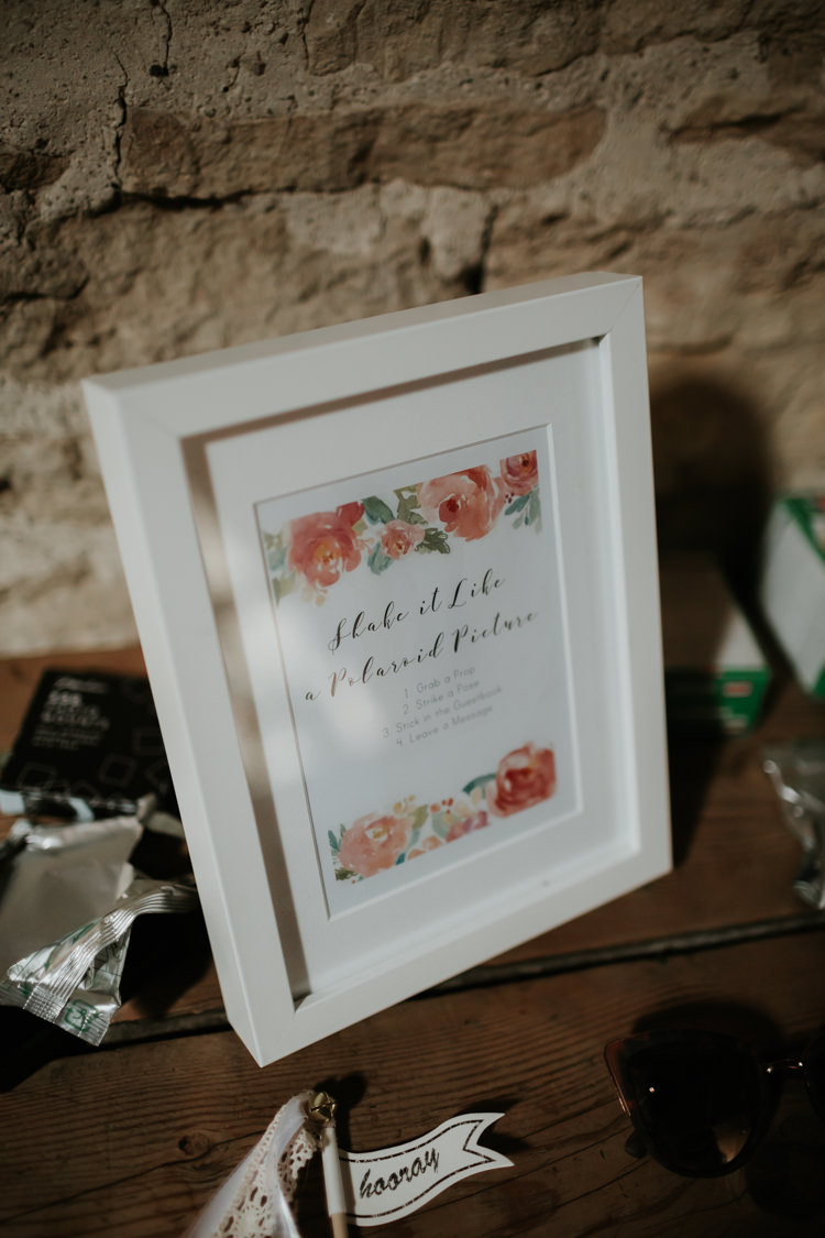 Poladoid Guest Book Modern Rose Gold Barn Wedding https://www.paulfullerkentphotography.com/