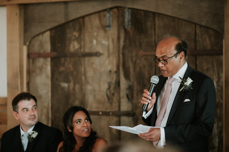 Modern Rose Gold Barn Wedding https://www.paulfullerkentphotography.com/