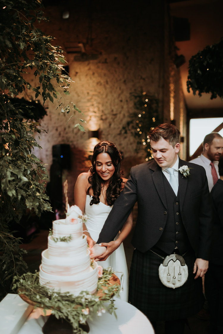 Modern Rose Gold Barn Wedding https://www.paulfullerkentphotography.com/