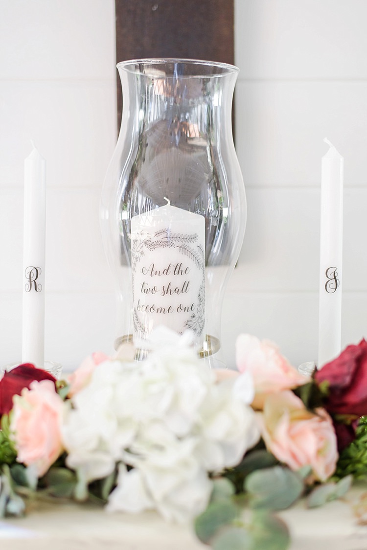 Candle Lamp Table Decor Romantic Twinkling Garden Wedding http://sarahben.com/