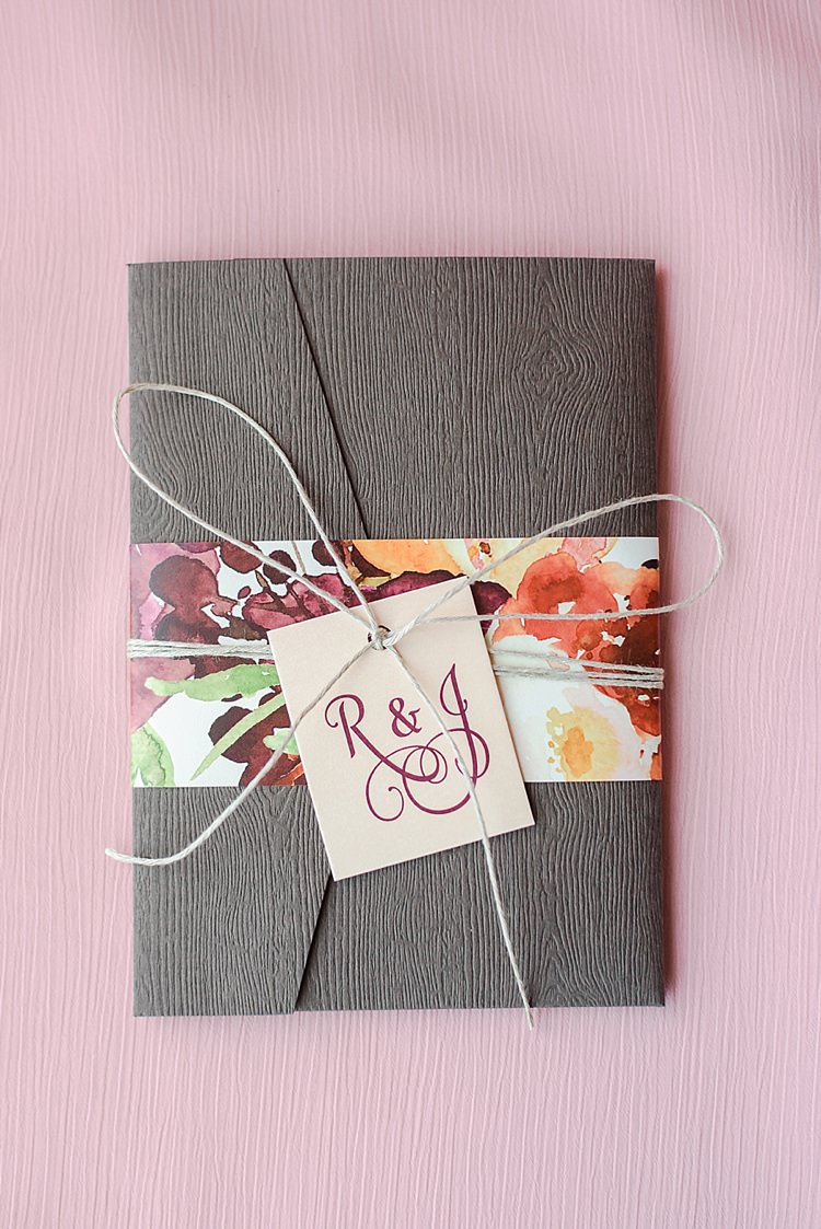 Stationery Invite Romantic Twinkling Garden Wedding http://sarahben.com/