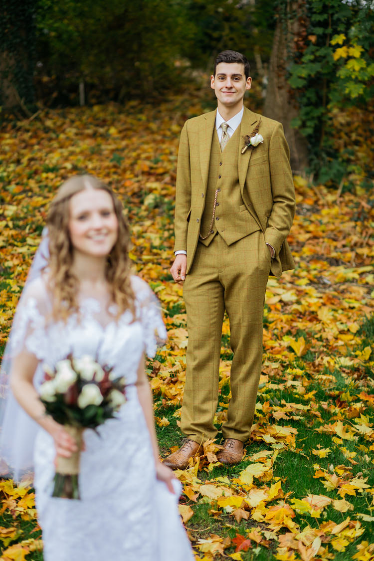 Groom Fashion Three Piece Mustard Suit http://jamesandlianne.com/