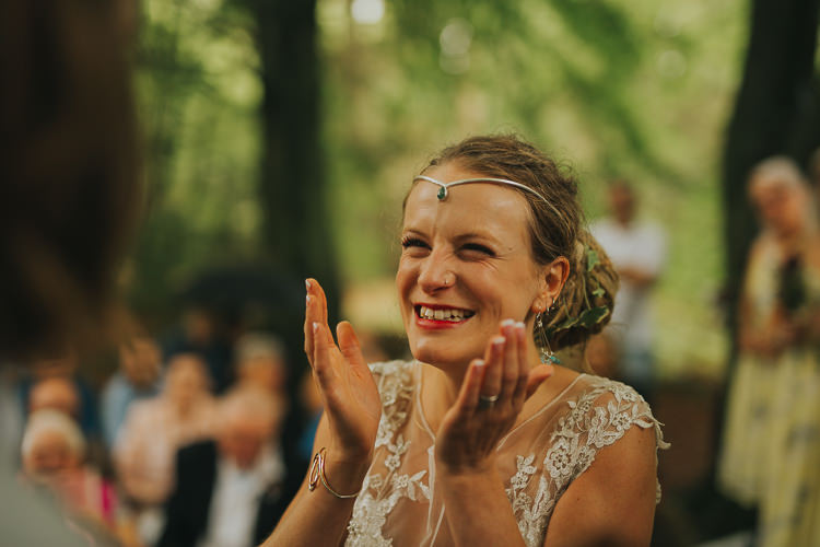 Indie Forest Origami Cranes Wedding http://www.alittlepicture.com/