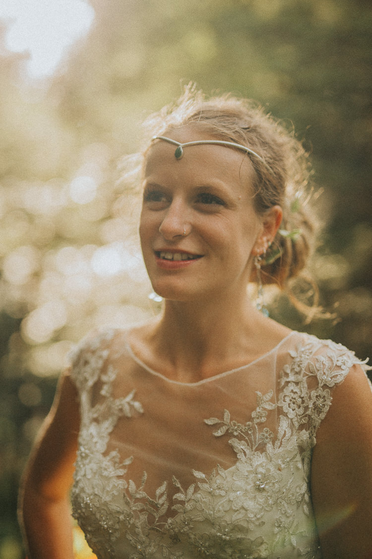 Bride Bridal Forehead Accessory Jewellery Headpiece Indie Forest Origami Cranes Wedding http://www.alittlepicture.com/