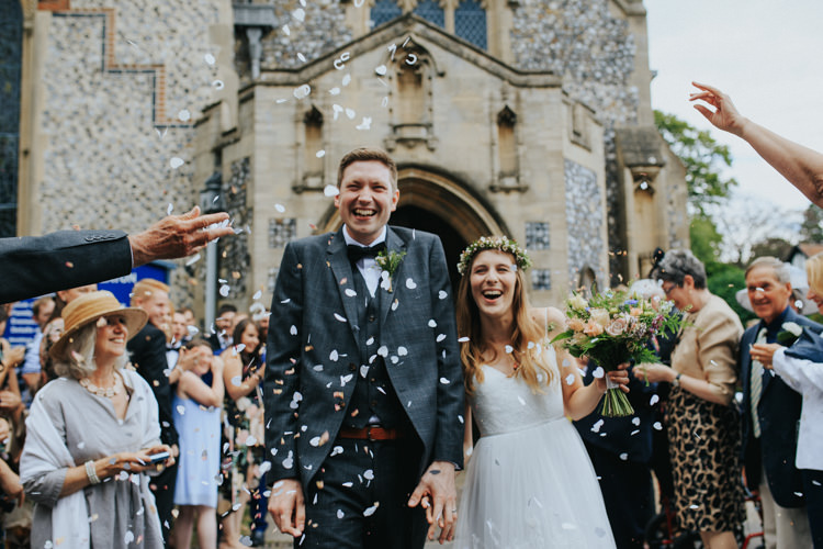 Confetti Throw Ethereal Alternative Country Barn Wedding Dark Moody Sky http://joshuapatrickphotography.com/