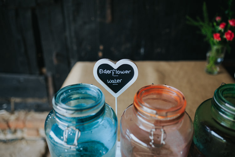 Drink Dispensers Ethereal Alternative Country Barn Wedding Dark Moody Sky http://joshuapatrickphotography.com/
