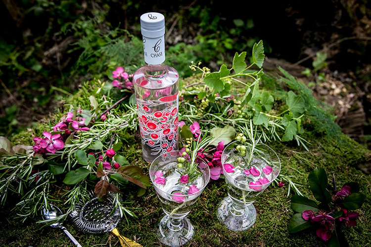 Cocktails Her Heart Was A Secret Garden Wedding Ideas Woodland Colourful Spring Bluebells Flowers http://sarabeaumontphotography.com/