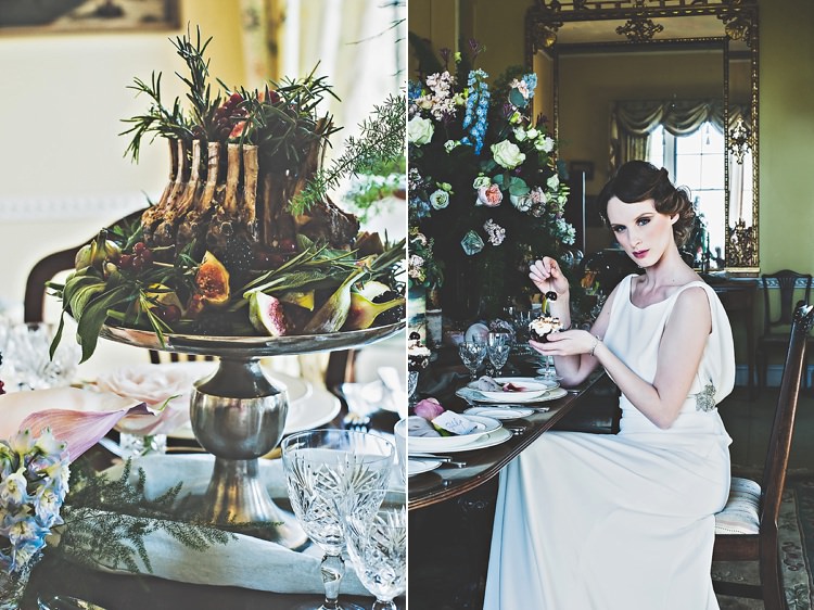 Thoroughly Modern Cecilia Atonement Glamorous 1940s Wedding Ideas http://ikonworks.co.uk/