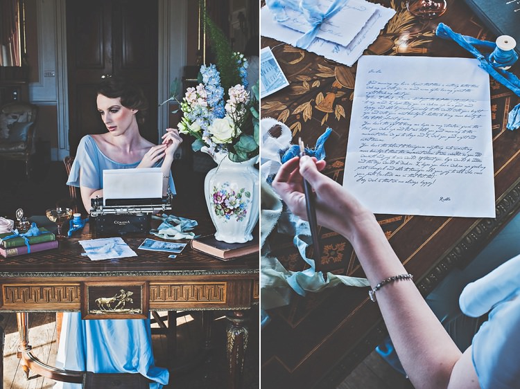 Thoroughly Modern Cecilia Atonement Glamorous 1940s Wedding Ideas http://ikonworks.co.uk/
