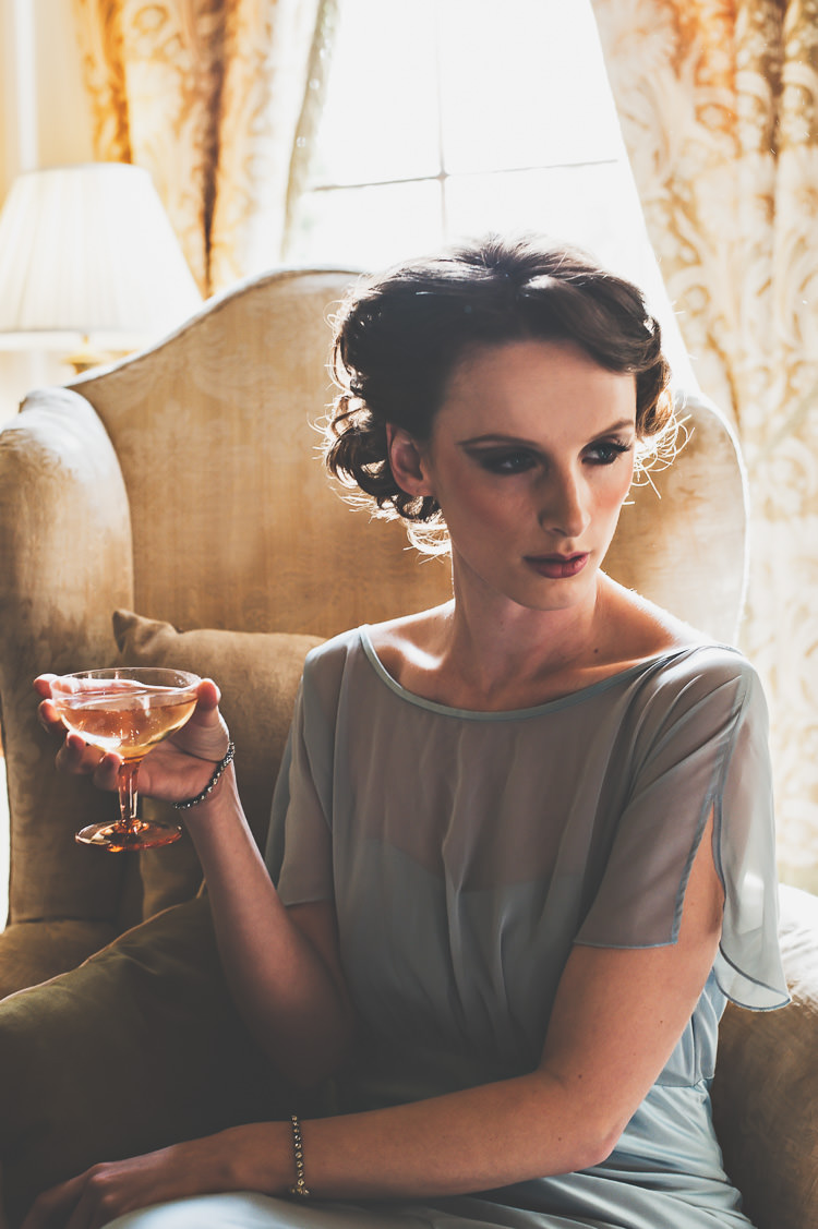 Cocktail Thoroughly Modern Cecilia Atonement Glamorous 1940s Wedding Ideas http://ikonworks.co.uk/
