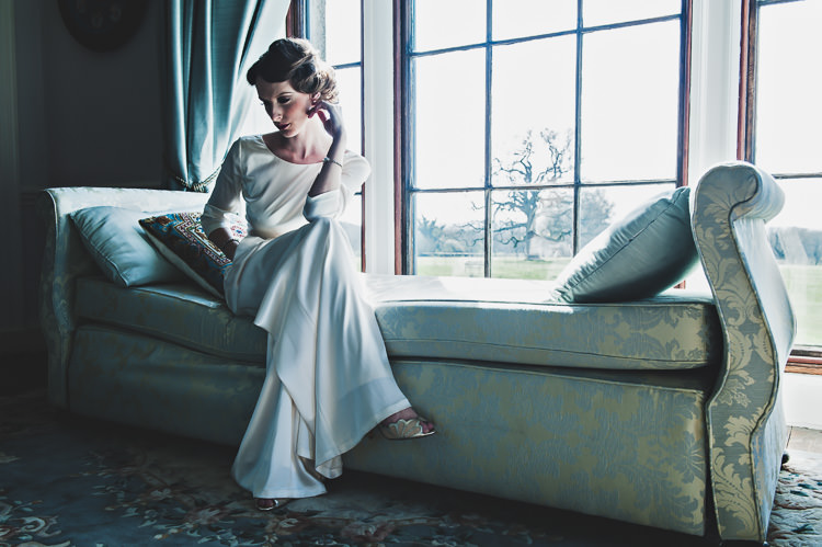 Thoroughly Modern Cecilia Atonement Glamorous 1940s Wedding Ideas http://ikonworks.co.uk/