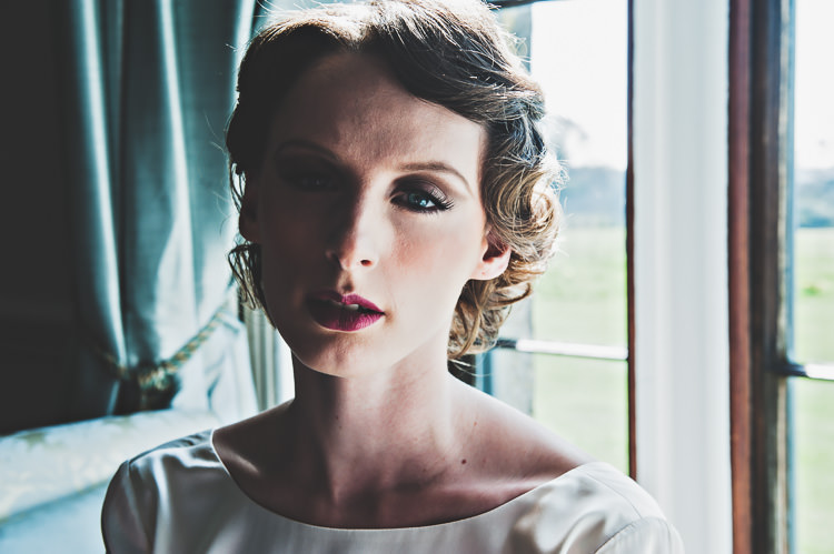 Thoroughly Modern Cecilia Atonement Glamorous 1940s Wedding Ideas http://ikonworks.co.uk/