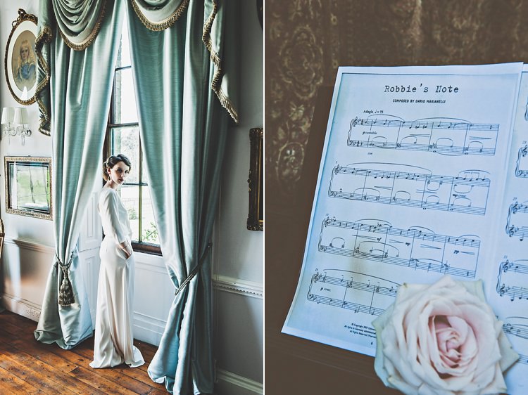 Thoroughly Modern Cecilia Atonement Glamorous 1940s Wedding Ideas http://ikonworks.co.uk/