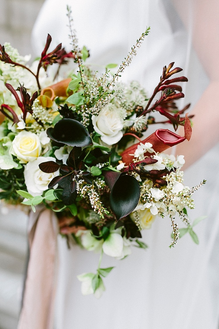 Oxblood Flower Trends Bouquet Wedding Ideas http://www.jettwalkerphotography.com/