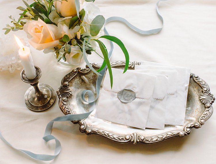 Favours Wax Seal Moody Edwardian Winter Wedding Inspiration http://landmhewitt.com/