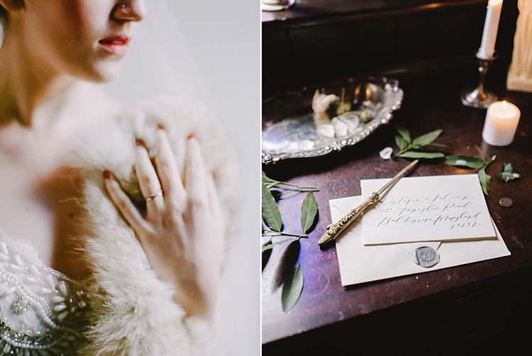 Stationery Moody Edwardian Winter Wedding Inspiration http://landmhewitt.com/