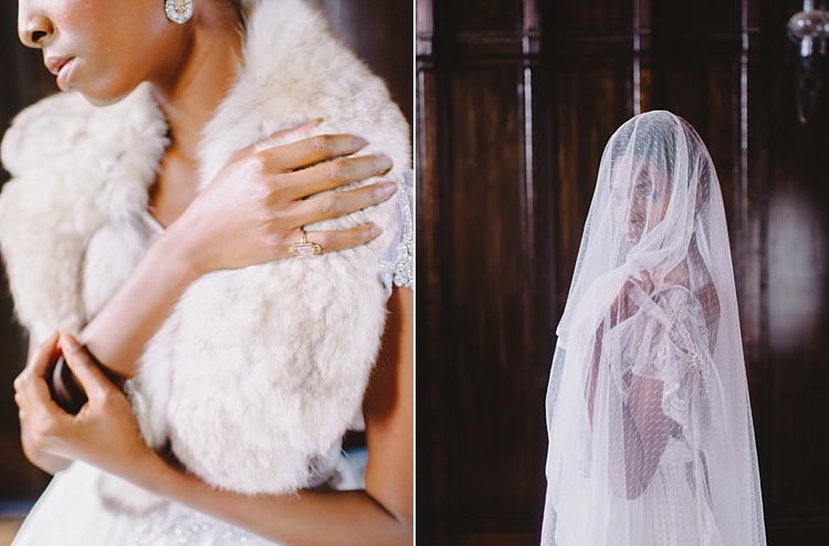 Fur Veil Moody Edwardian Winter Wedding Inspiration http://landmhewitt.com/