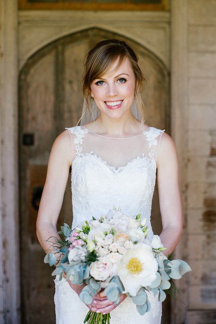 Bride Bridal Make Up Beauty Graceful Country Cottage Garden Wedding https://katherineashdown.co.uk/