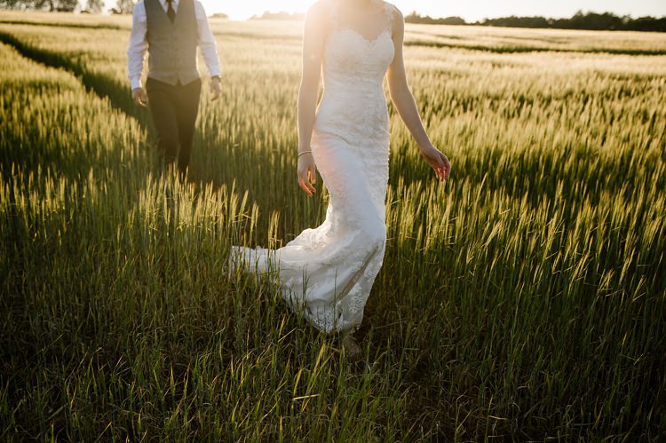Maggie Sottero Lace Dress Gown Graceful Country Cottage Garden Wedding https://katherineashdown.co.uk/