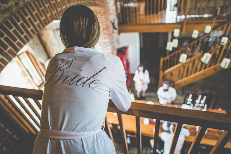Bride Dressing Gown Quirky Natural Outdoor Festival Wedding http://lighteningphotography.co.uk/