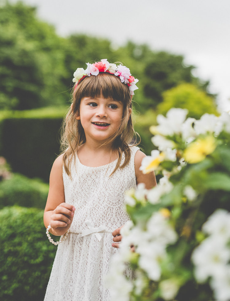 Flower Girl Crochet Dress Quirky Natural Outdoor Festival Wedding http://lighteningphotography.co.uk/