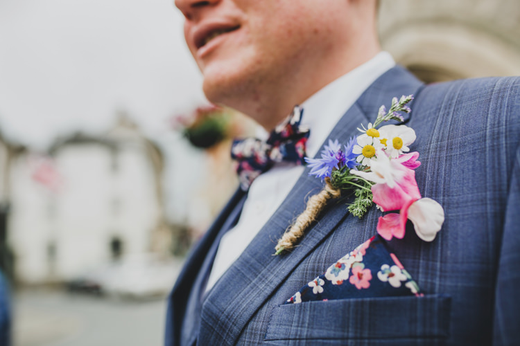 Buttonhole Groom Twine Daisy Flowers Quaint Floral Antique Rustic Wedding http://www.larissajoice.co.uk/